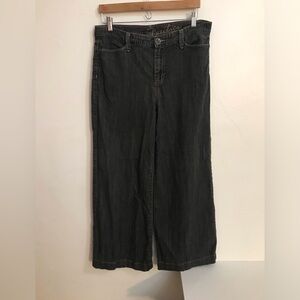 Nautica Jeans Women's Size 12 Dark Blue/Black Wash Classic Trouser Street Style